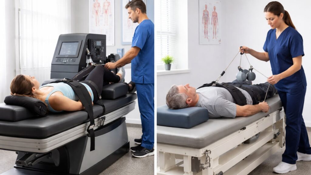 Spinal Decompression vs Traction: Which Therapy Works Best for You?
